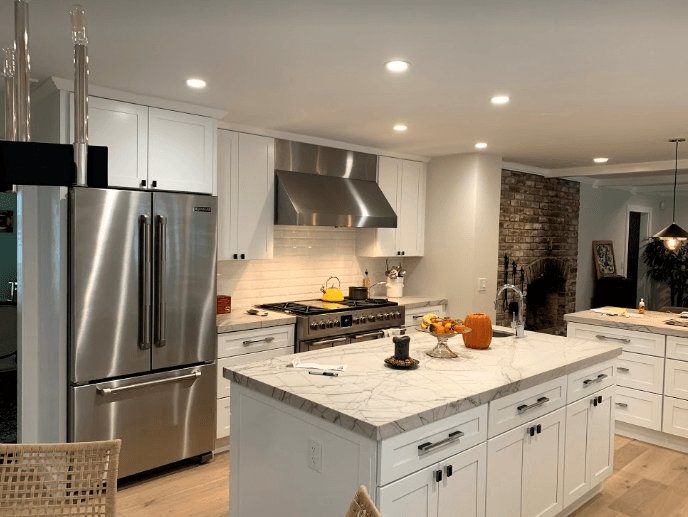 Living Room & Kitchen Remodel — Kitchen — photo 10